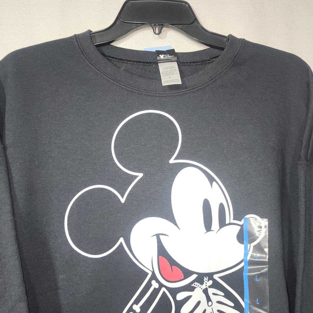 Mickey mouse skeleton sweatshirt men's Large - Picture 5 of 8